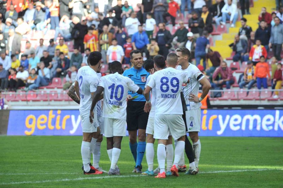 Trendyol Süper Lig: Kayserispor: 3 - Ç. Rizespor: 1 (maç Sonucu)