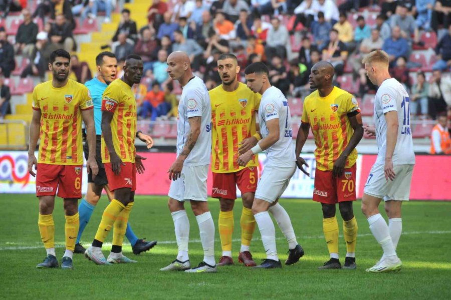 Trendyol Süper Lig: Kayserispor: 3 - Ç. Rizespor: 1 (maç Sonucu)