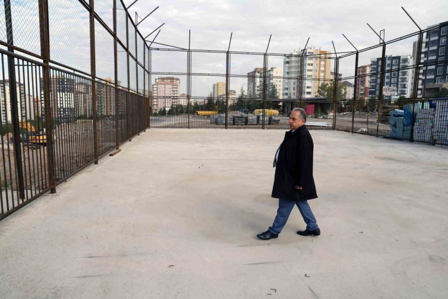 Talas Millet Bahçesi Hızla İlerliyor