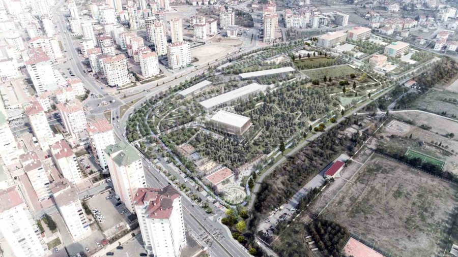 Talas Millet Bahçesi Hızla İlerliyor