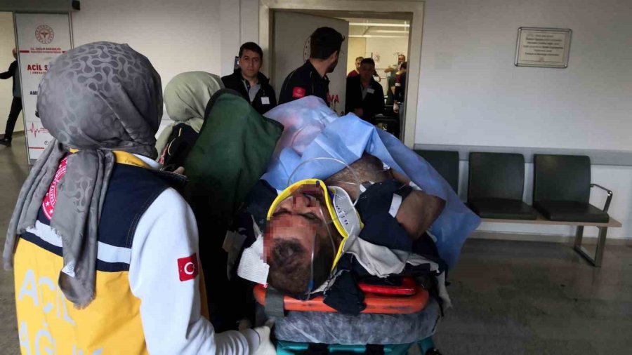 Işık İhlali Yapan Hayvan Yüklü Kamyonet Servis Minibüsü İle Çarpıştı: 2 Ölü, 19 Yaralı