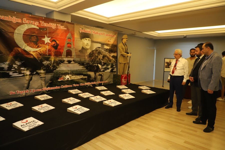 Gezici Çanakkale Müzesi Alanya’da Açıldı