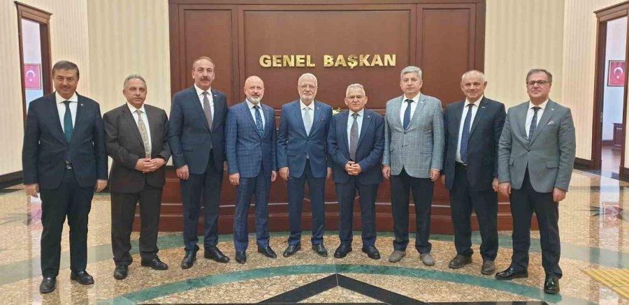 Başkan Büyükkılıç’tan Elitaş Ve Özhaseki’ye Ziyaret