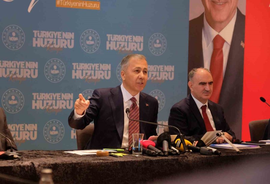 Bakan Yerlikaya: “bir Tane Çetenin Bile Nefes Almasını İstemiyoruz”