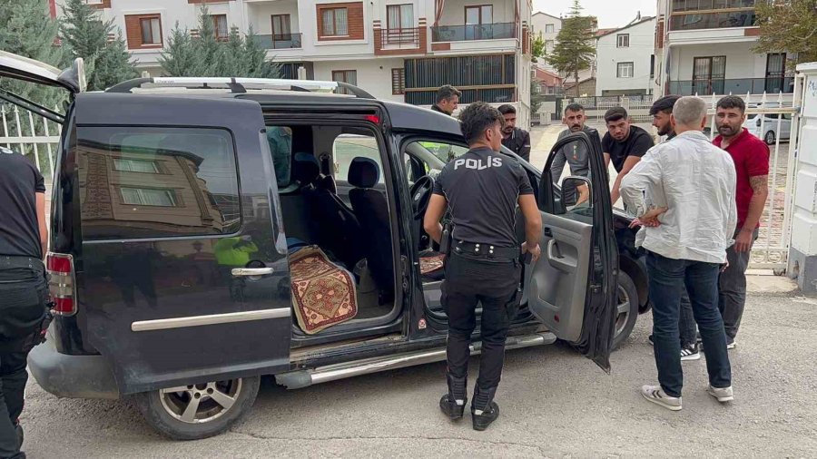Aksaray’da Şüpheli-polis Kovalamacası