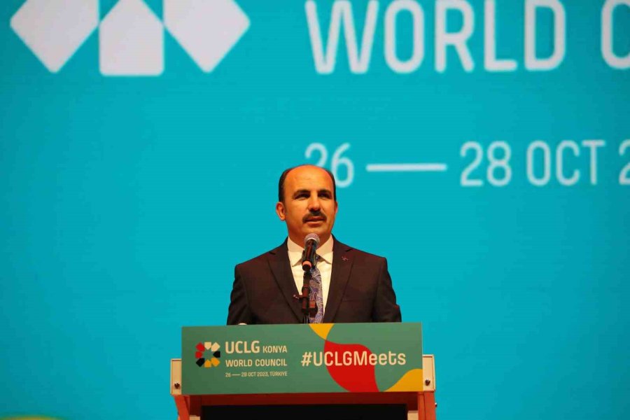Uclg Başkanı Altay: "dünyada Barışın, Huzurun, Kardeşliğin Sağlanması İçin Yoğun Gayret Göstereceğiz"