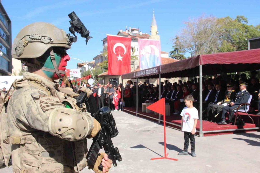 Cumhuriyet’in Kuruluşunun 100’üncü Yılı Karaman’da Kutlandı