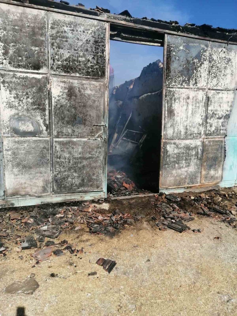 Kulu’da Samanlık Yangını