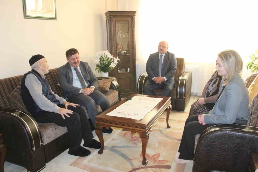 Karaman’da Cumhuriyet’in ’asırlık Çınarları’ Ziyaret Edildi