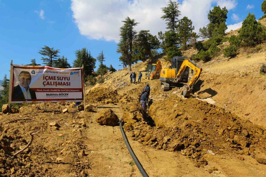 Büyükşehirden Bedan Mahallesi’ne 50 Tonluk İçme Suyu Deposu