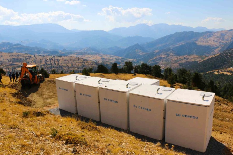 Büyükşehirden Bedan Mahallesi’ne 50 Tonluk İçme Suyu Deposu