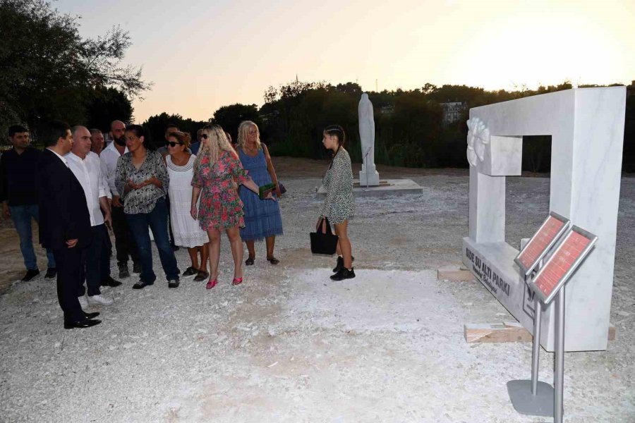 Manavgat’ta Taş Heykel Sempozyumu Sona Erdi