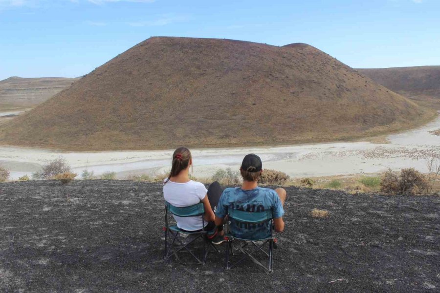 Merak Üzerine Geldikleri Meke Gölünde 2 Gün Kamp Yaptılar