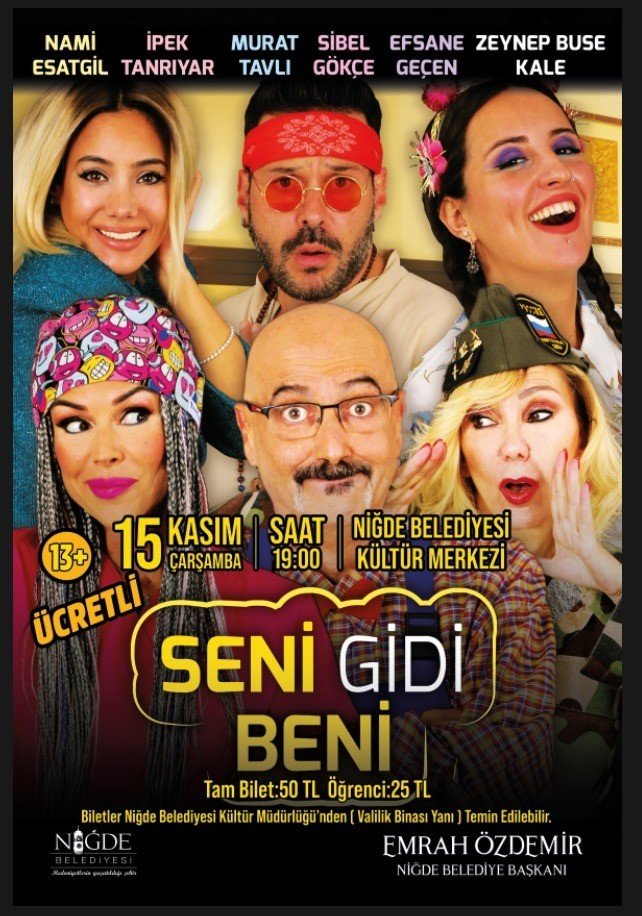 Niğde Belediyesi’nden Tiyatro Festivali