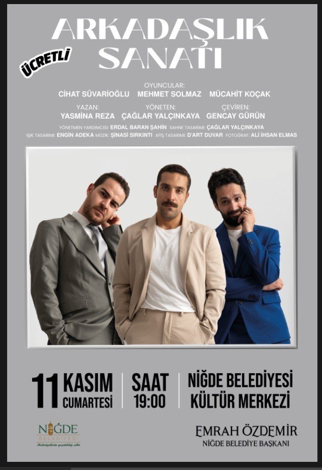 Niğde Belediyesi’nden Tiyatro Festivali