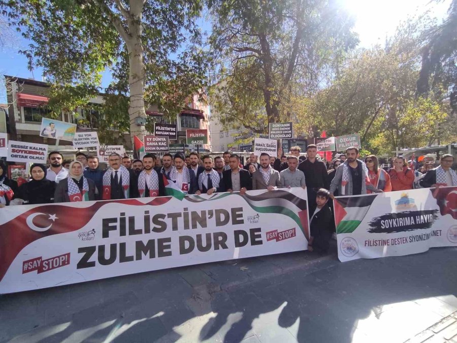 Ak Parti Niğde Gençlik Kolları’ndan Filistin’e Destek Açıklaması
