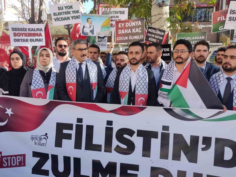 Ak Parti Niğde Gençlik Kolları’ndan Filistin’e Destek Açıklaması