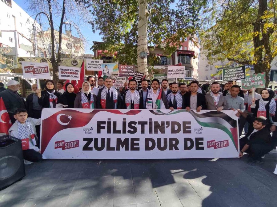 Ak Parti Niğde Gençlik Kolları’ndan Filistin’e Destek Açıklaması
