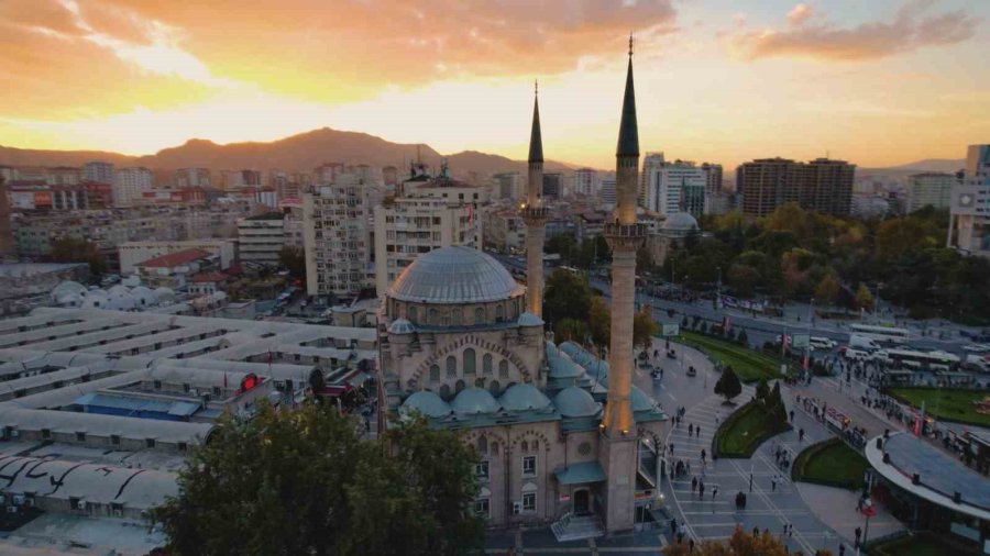 Kayseri’de Mest Eden Gün Batımı