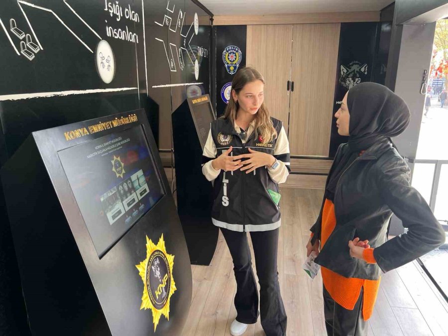 Narko Tır Aksaray’da Vatandaşları Bilinçlendirdi