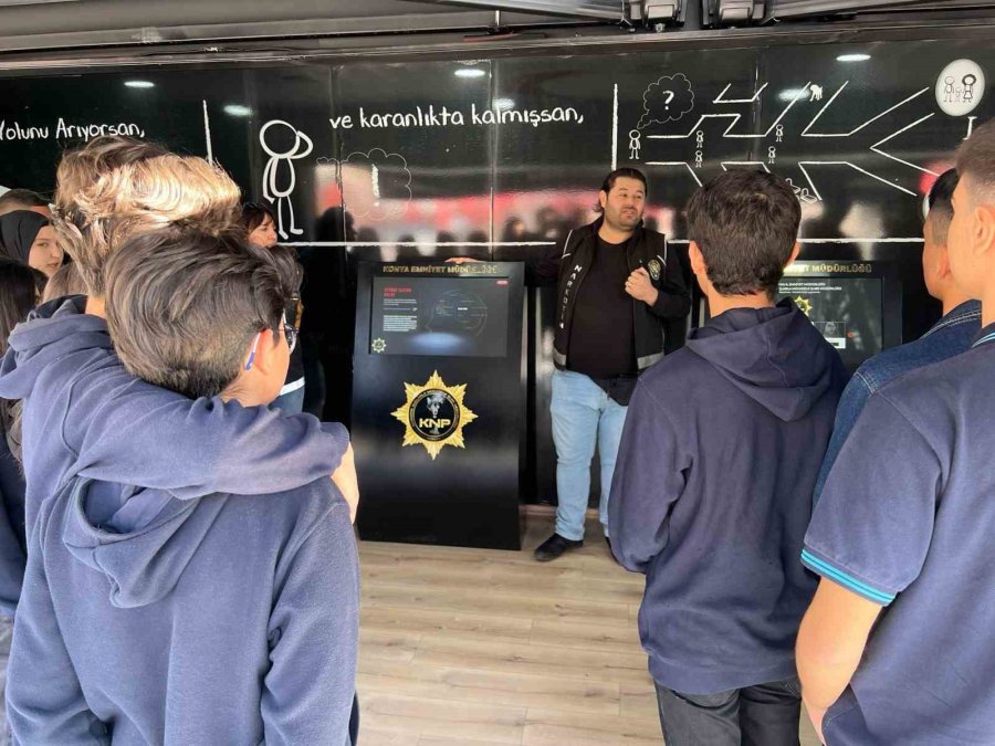 Narko Tır Aksaray’da Vatandaşları Bilinçlendirdi