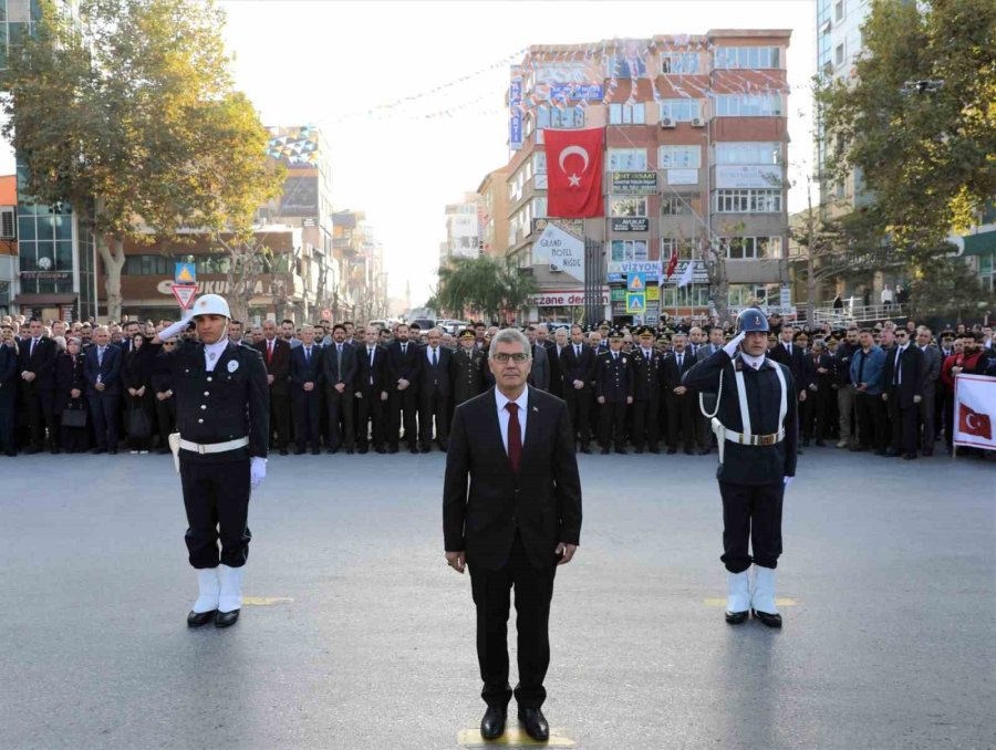 Niğde’de 10 Kasım Atatürk’ü Anma Töreni Düzenlendi