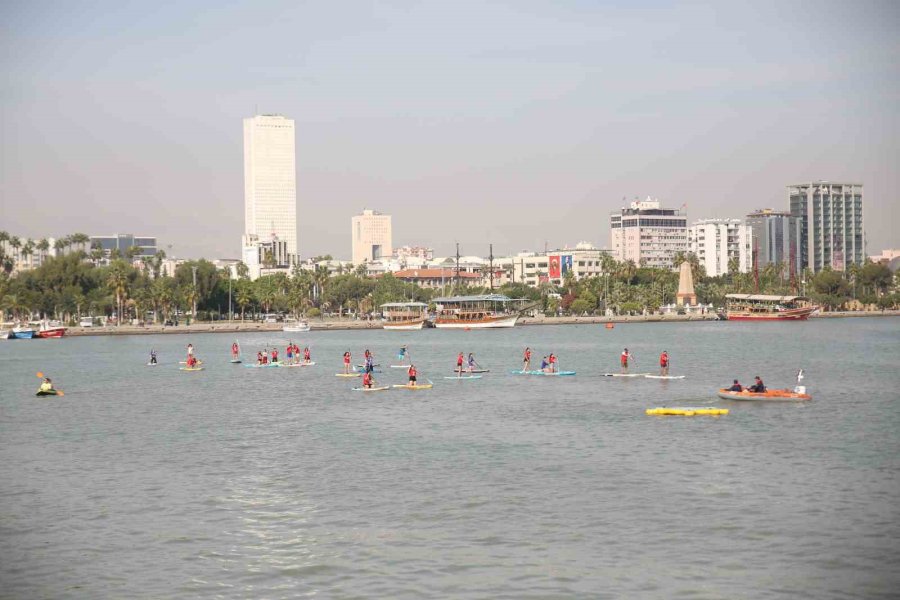 Mersin’de İlk Kez Düzenlenen ’uluslararası Akdeniz Su Sporları Festivali’ Coşkuyla Başladı
