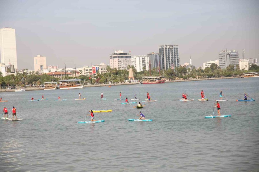 Mersin’de İlk Kez Düzenlenen ’uluslararası Akdeniz Su Sporları Festivali’ Coşkuyla Başladı