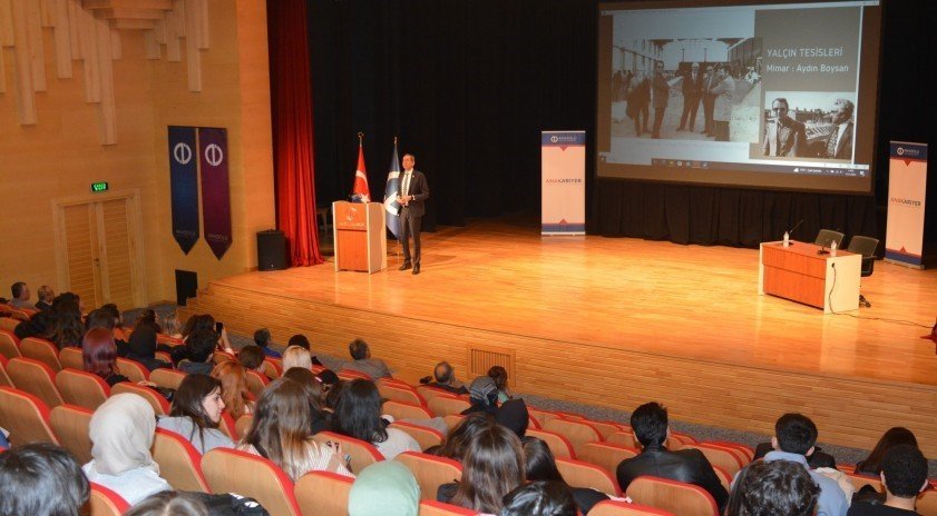 Anadolu Üniversitesi’nde ‘cumhuriyetimizin 100. Yılını Kutlarken Kılıçoğlu 100 Yıla Koşuyor’ Başlıklı Söyleşi