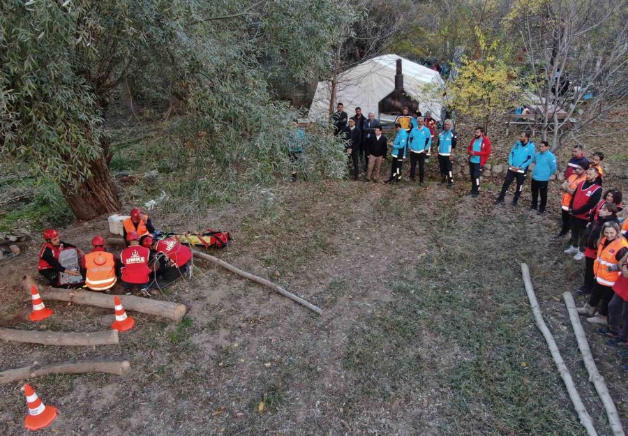 Kayseri’de Umke Ekipleri Muhtemel Afet Ve Kazalara Hazırlanıyor