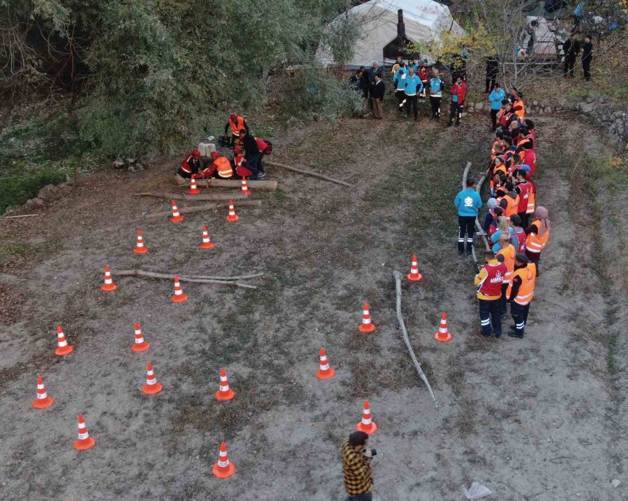Kayseri’de Umke Ekipleri Muhtemel Afet Ve Kazalara Hazırlanıyor