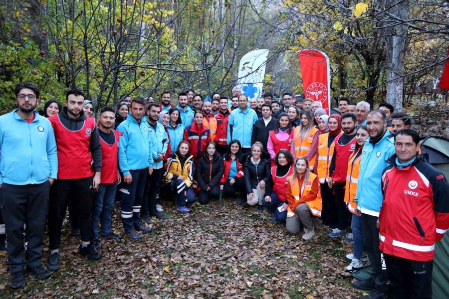 Kayseri’de Umke Ekipleri Muhtemel Afet Ve Kazalara Hazırlanıyor