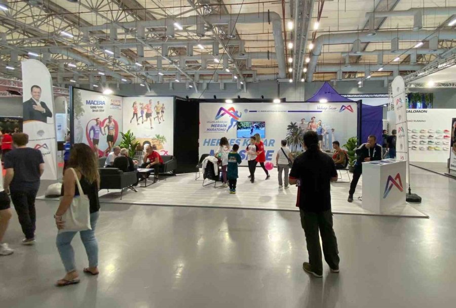 Mersin Büyükşehir Belediyesi ’istanbul Maratonu’ Fuarında Yerini Aldı