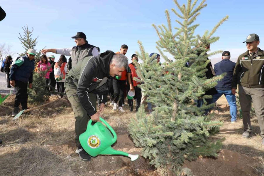 Niğde’de Cumhuriyetin 100. Yılında 100 Bin Fidan Toprakla Buluşuyor