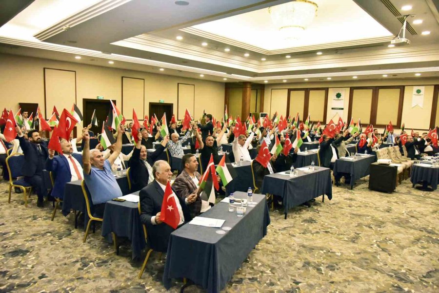 Konesob Başkanlar Kurulu Toplantısında İsrail’e Tepki