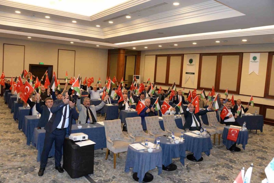 Konesob Başkanlar Kurulu Toplantısında İsrail’e Tepki