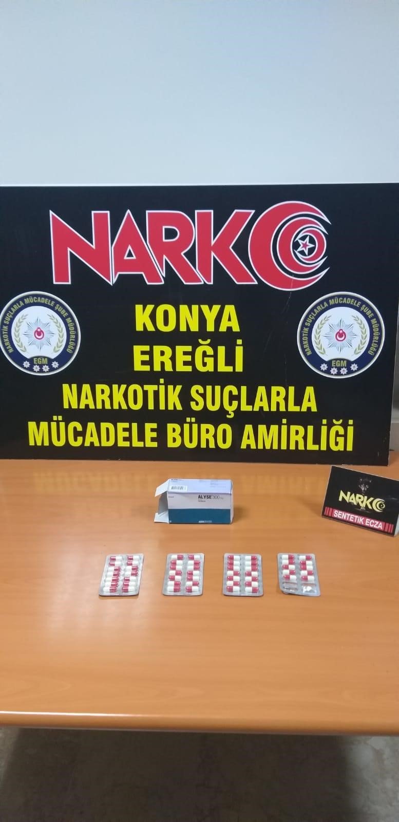 Konya’da Uyuşturucu Operasyonu: 3 Tutuklama