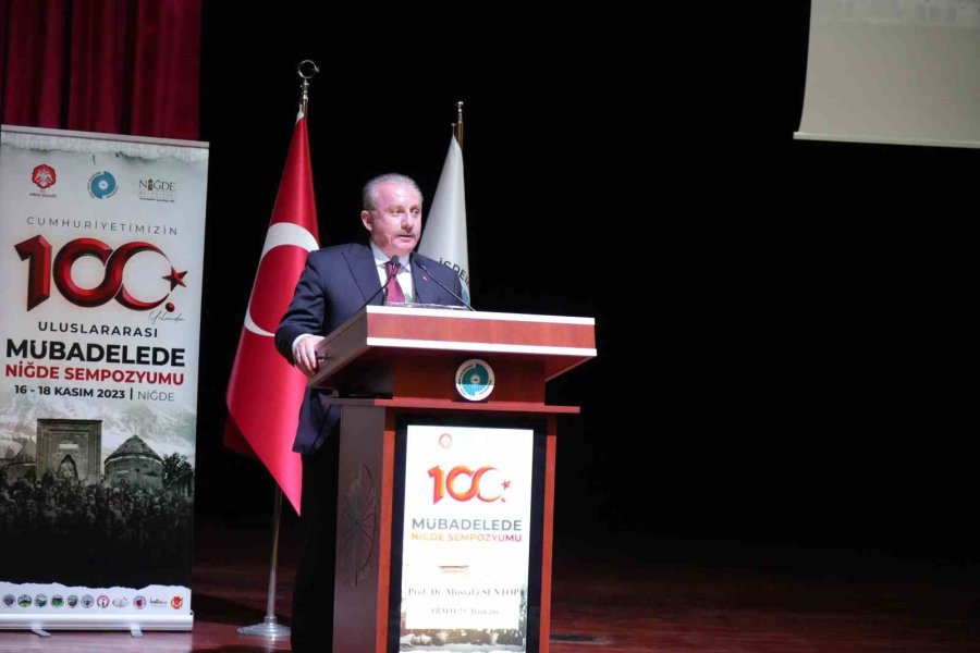 Eski Tbmm Başkanı Şentop: "büyük Osmanlı Coğrafyasındaki Nüfus Değişimleri Devletimizin Ve Milletimizin En Önemli Meselesidir"