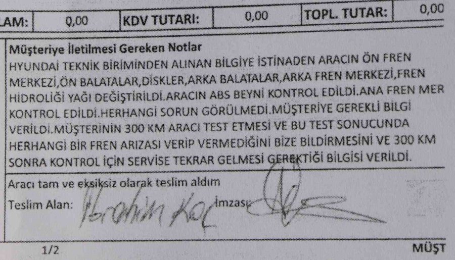 Sıfır Hyundai Aldı, 400 Kilometre Yol Yapamadı