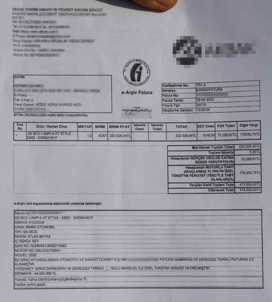 Sıfır Hyundai Aldı, 400 Kilometre Yol Yapamadı