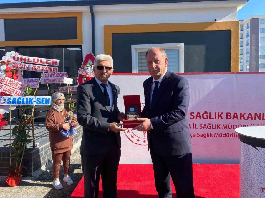 Ereğli’de Saliha Gözkara Aile Sağlık Merkezi Açıldı