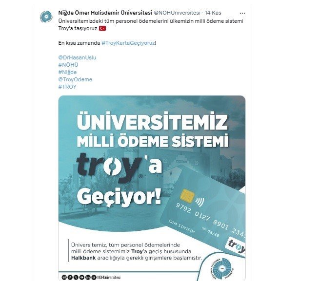 Niğde’de Üniversite Ve Belediye’den Boykota Destek