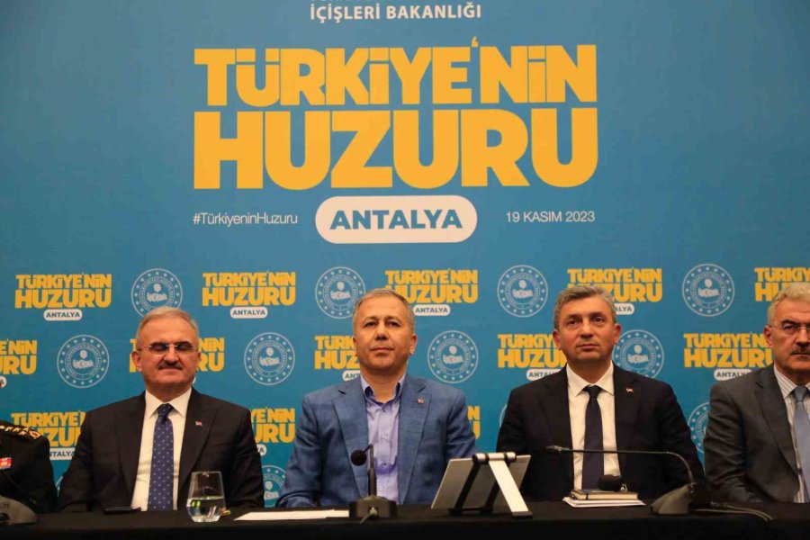 Bakan Yerlikaya: “toplumumuzu Zehirlemeye Çalışanlara Hayatı Zehir Edeceğiz”