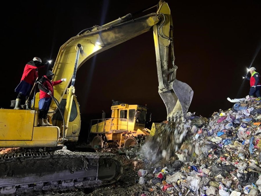 Belediye İşçisi Çöplükte Kayboldu, Arama Çalışmaları Başladı