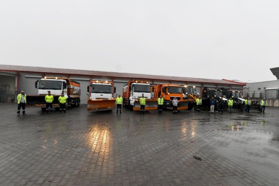 Kayseri Osb Kışa Hazır