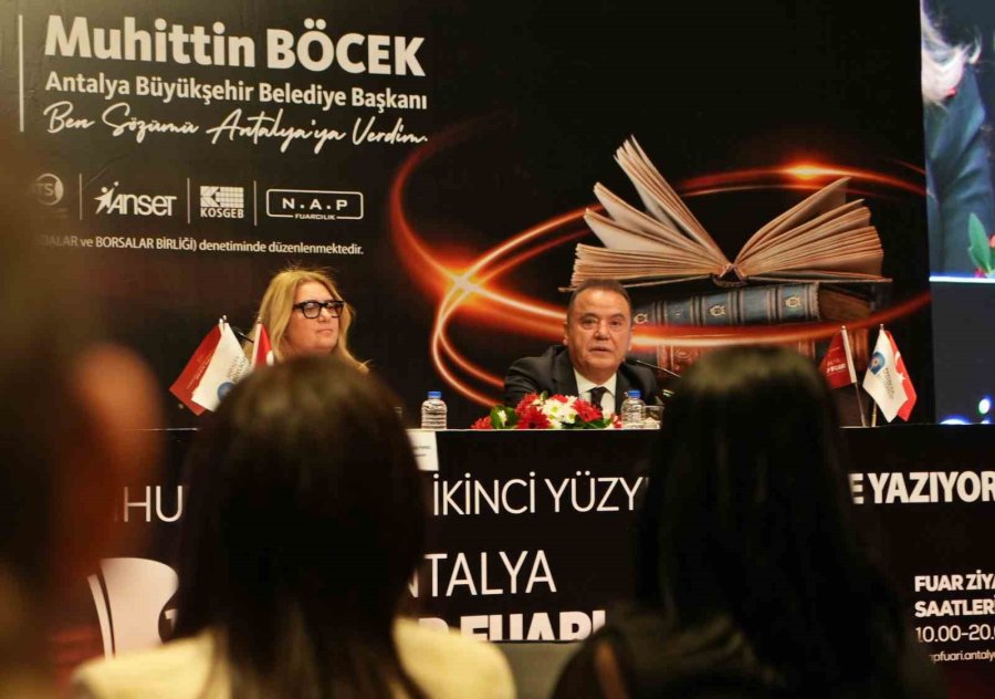 13. Antalya Kitap Fuarı 24 Kasım’da Başlıyor