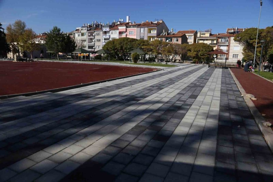 Karaman’da Alparslan Türkeş Parkı’nda Çalışmalar Sürüyor