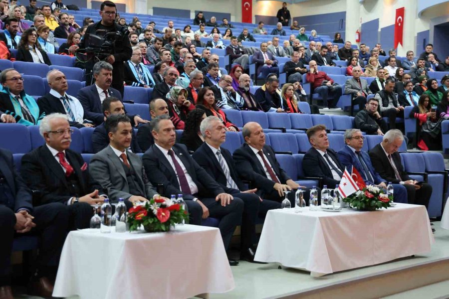 Kktc Cumhurbaşkanı Ersin Tatar’a Selçuk Üniversitesi’nde Fahri Doktora Verildi