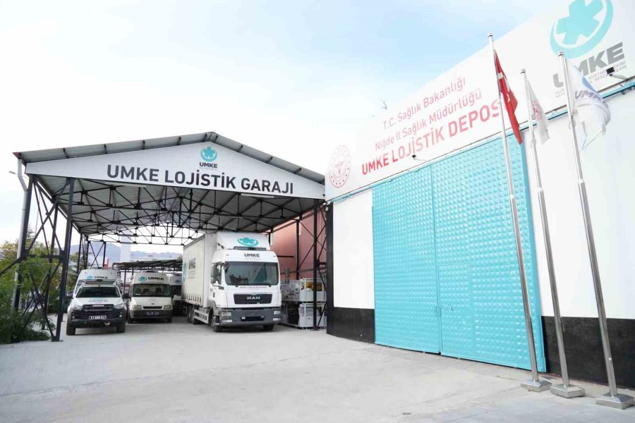 Türkiye’nin 3. Umke Lojistik Deposu Olağan Dışı Olaylar Ve Doğal Afetlere Hazır
