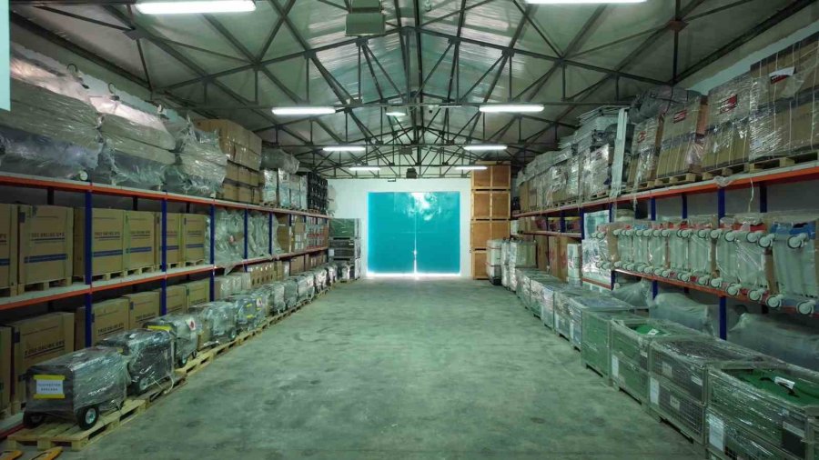 Türkiye’nin 3. Umke Lojistik Deposu Olağan Dışı Olaylar Ve Doğal Afetlere Hazır